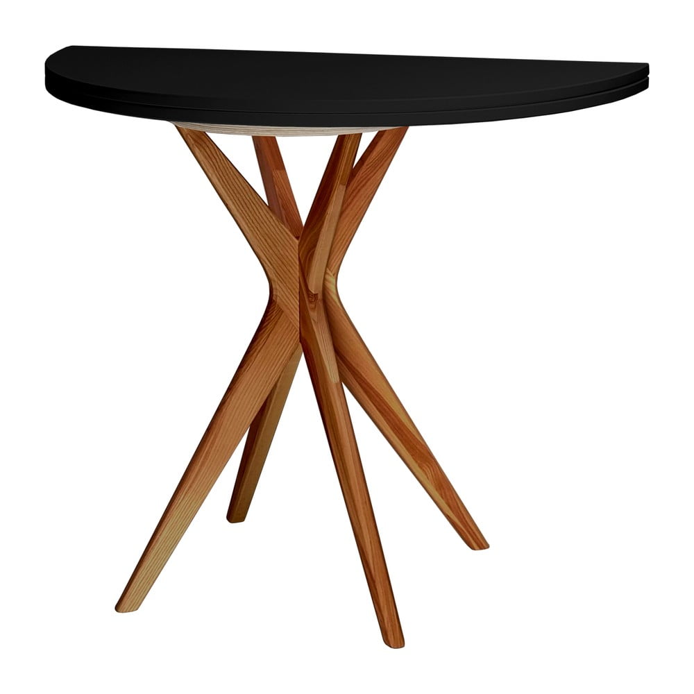 Okrúhly rozkladací jedálenský stôl 45x90 cm Jubi – Ragaba