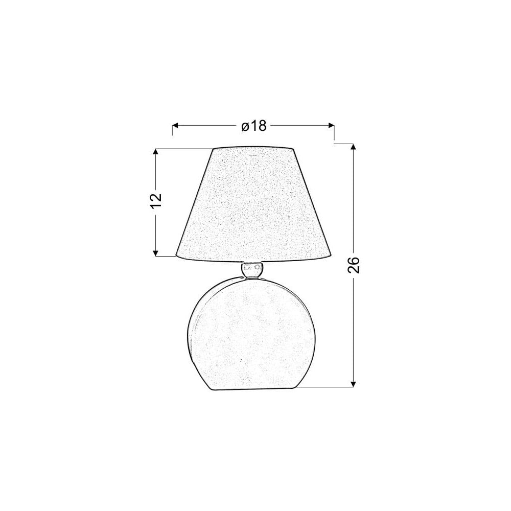 Žltá detská lampička Ofelia – Candellux Lighting