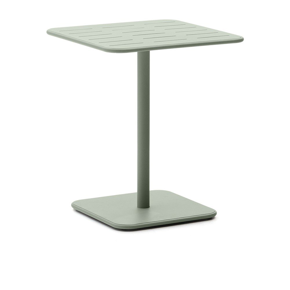 Oceľový záhradný jedálenský stôl 70x70 cm Brai – Kave Home