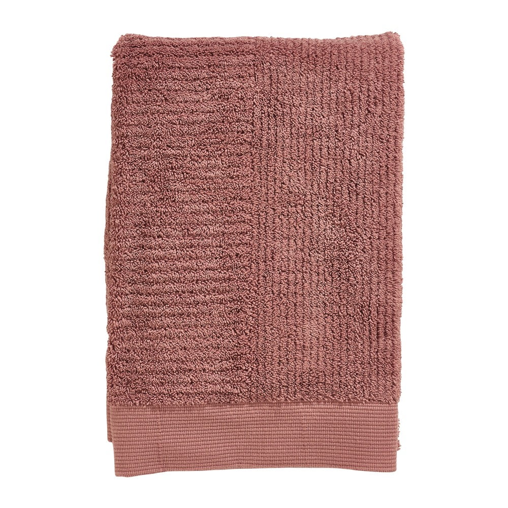 Červená froté bavlnená osuška 70x140 cm Classic – Zone