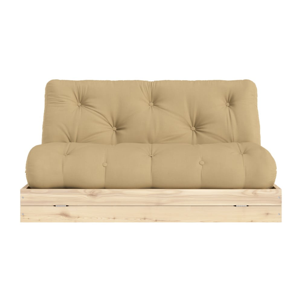 Svetlohnedá rozkladacia pohovka 145 cm Flip – Karup Design