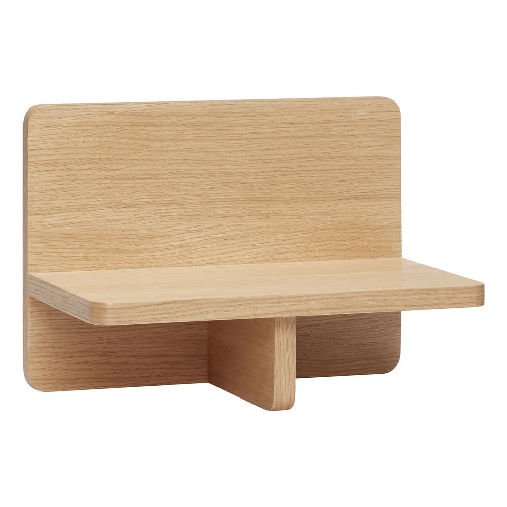 Polica v dekore duba v prírodnej farbe 35 cm Less – Hübsch