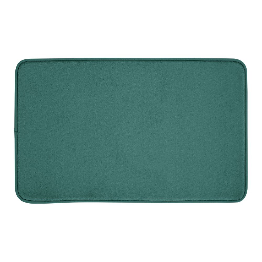 Zelená kúpeľňová predložka do vane/do sprchy z pamäťovej peny 50x80 cm Anti-Bacterial – Catherine Lansfield
