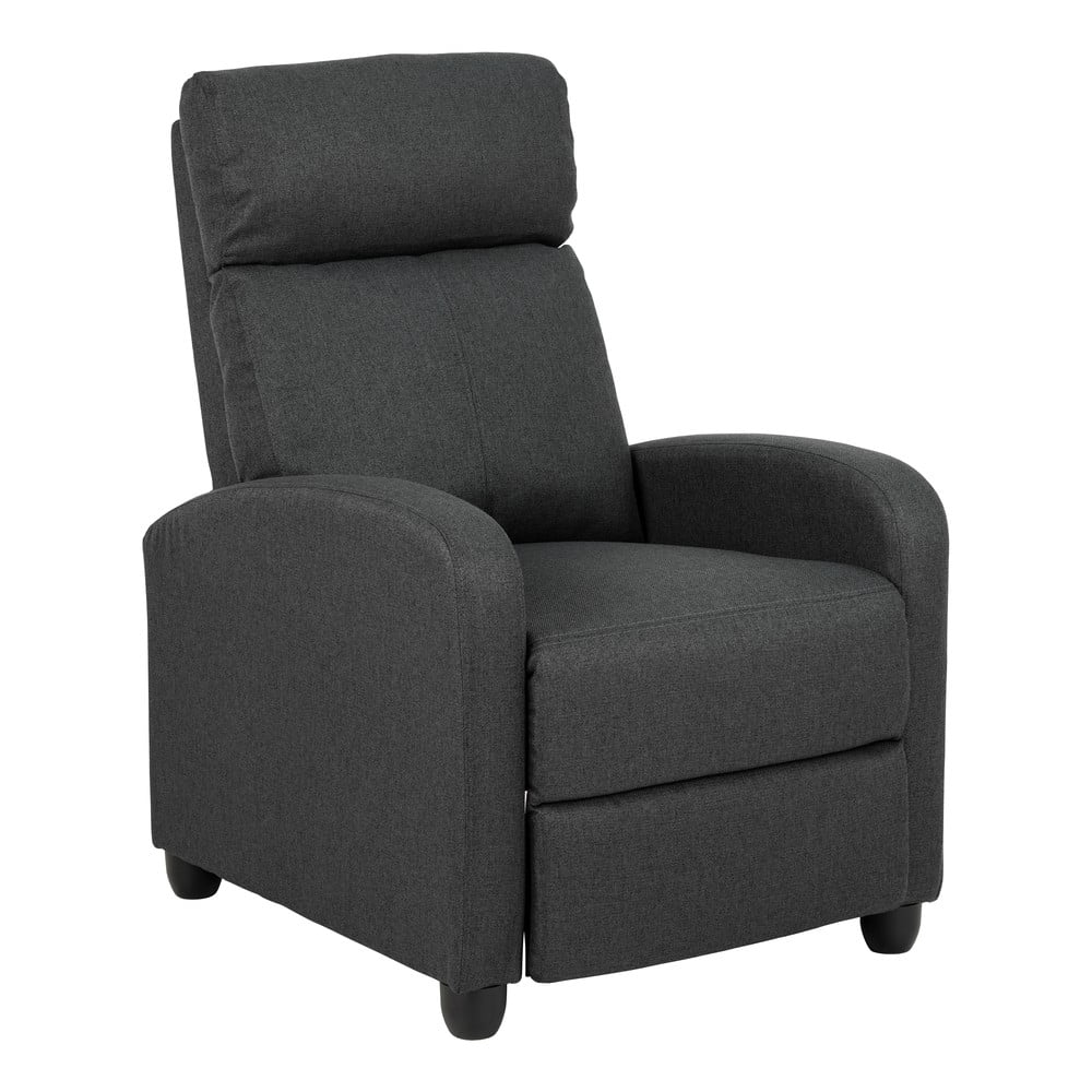 Antracitové relaxačné kreslo Siom – Actona