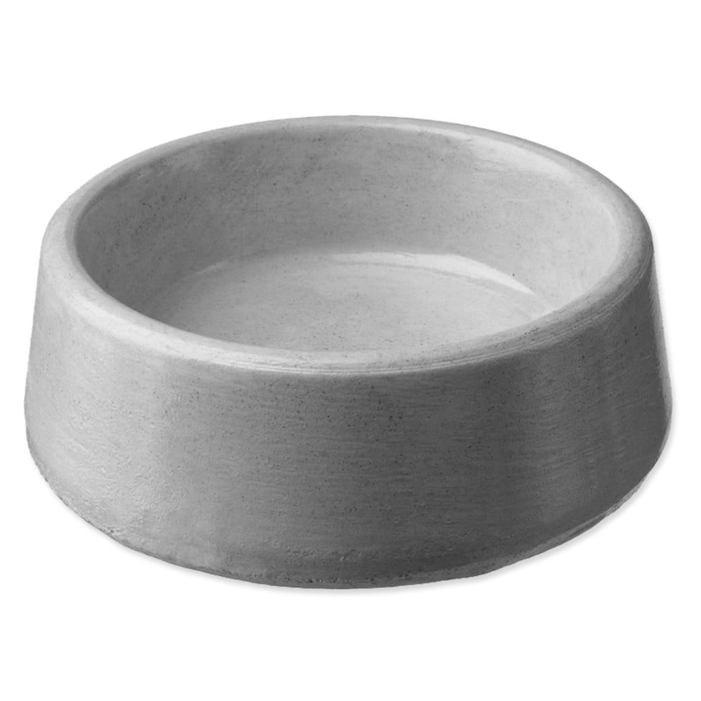 Betónová miska pre psa ø 23 cm BE-MI – Plaček Pet Products
