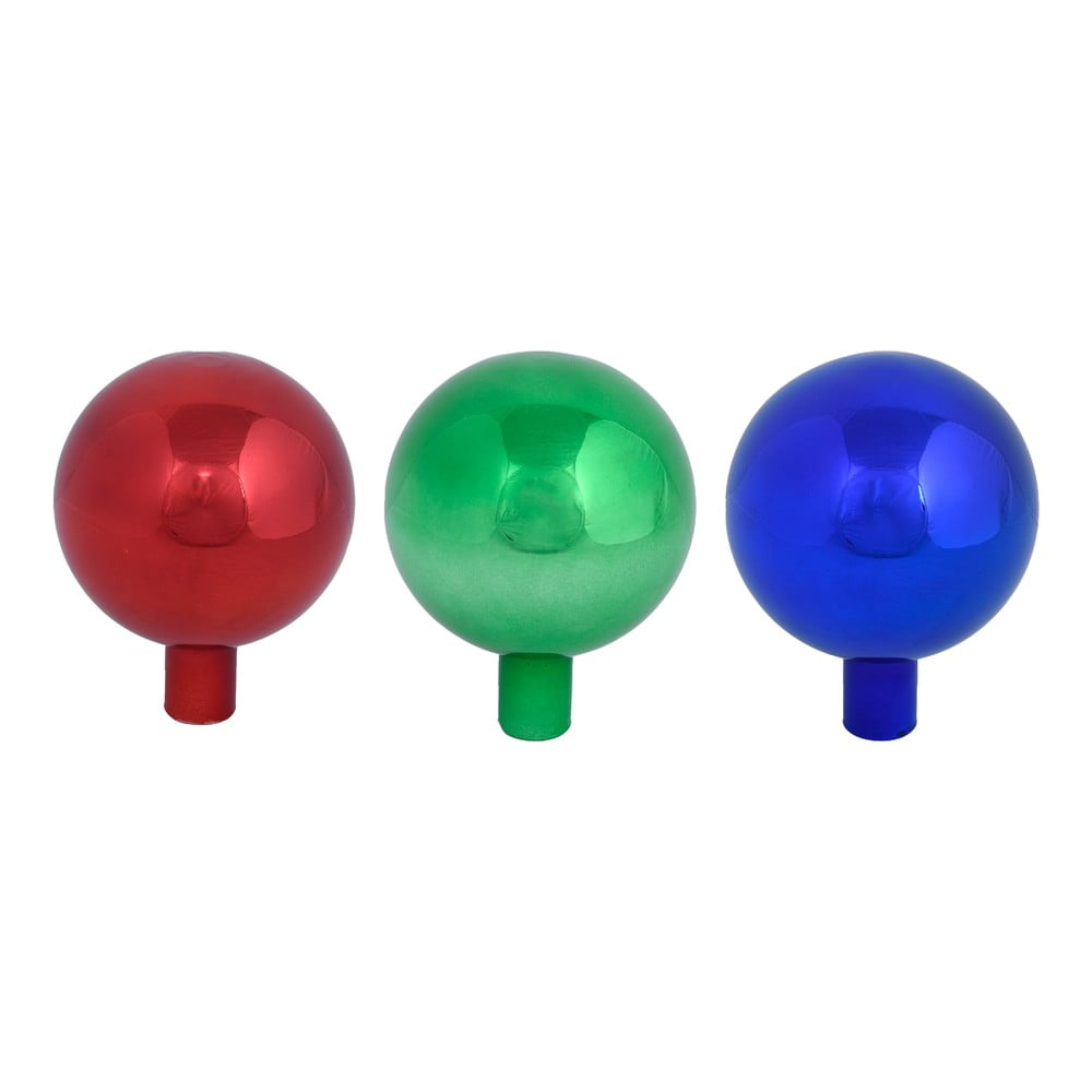 Sklenené gule na plot v súprave 3 ks – Esschert Design