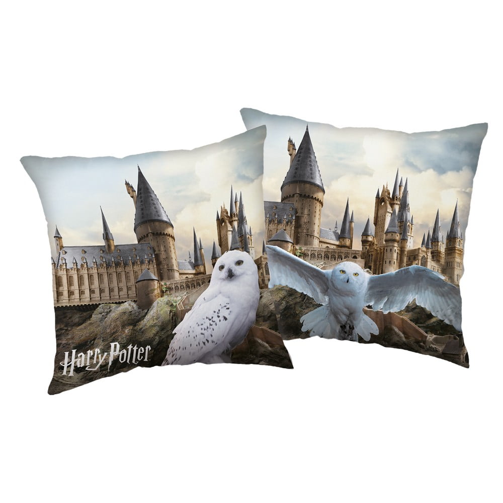 Detský vankúšik 40x40 cm Harry Potter "Hedwig" – Jerry Fabrics