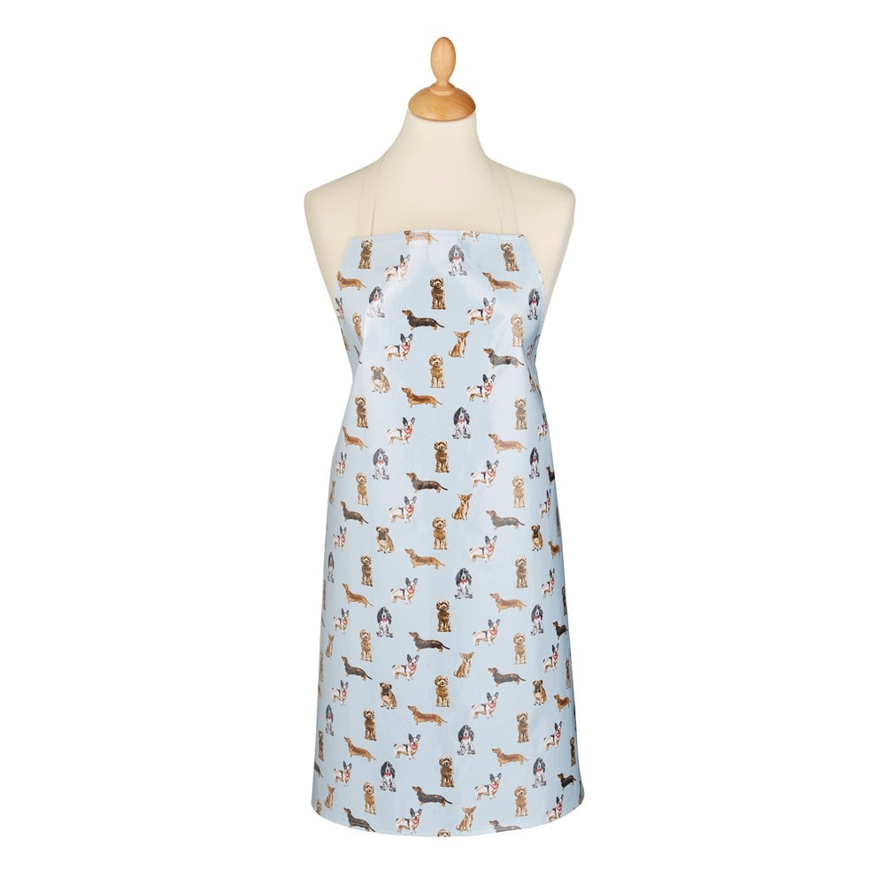 Kuchynská zástera s PVC vrstvou Curious Dogs – Cooksmart ®