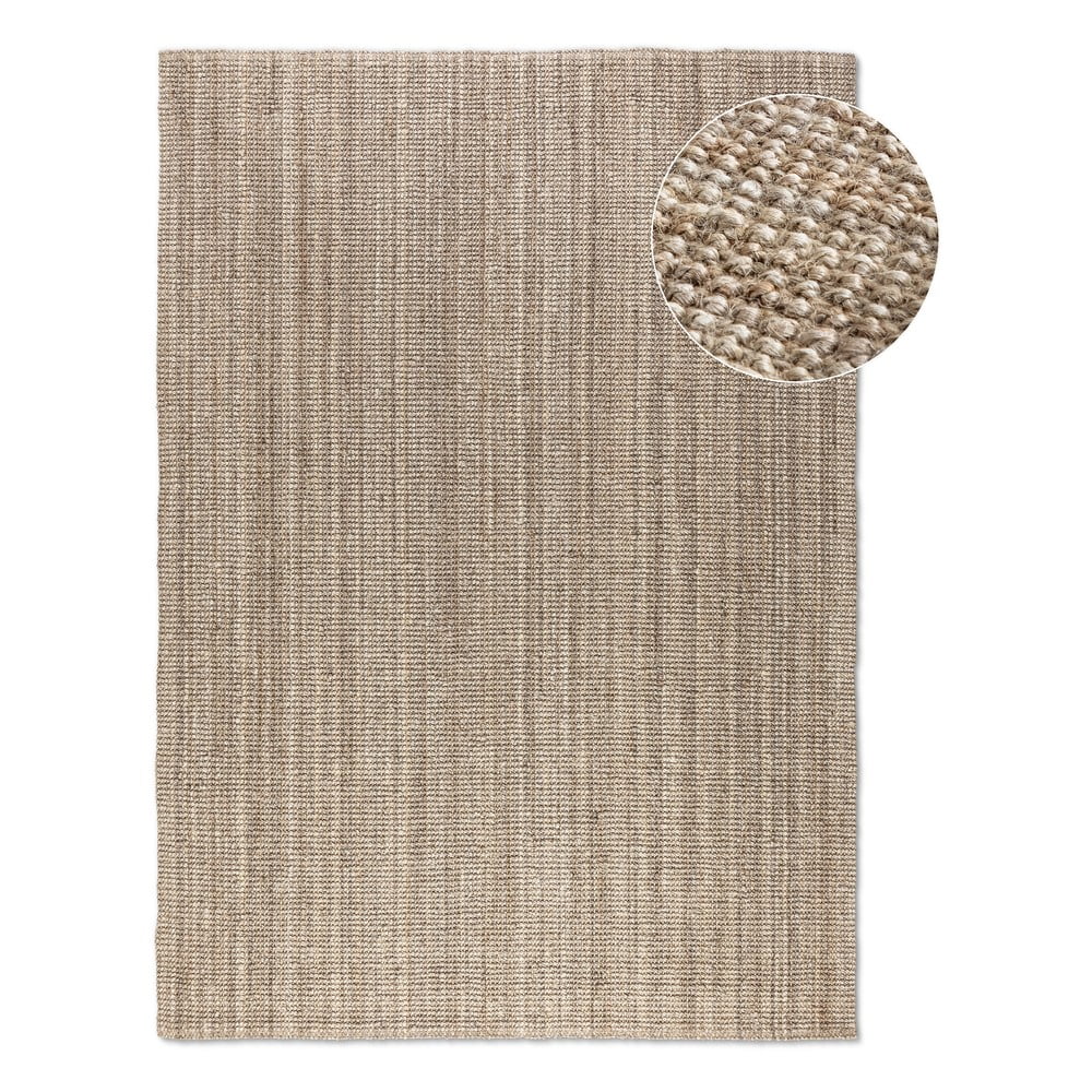 Taupe jutový koberec 160x230 cm Bouclé – Hanse Home