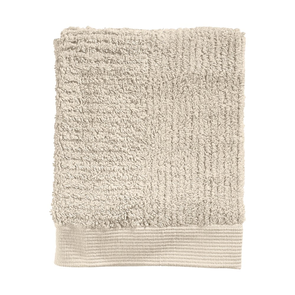 Béžový froté bavlnený uterák 50x70 cm Classic – Zone