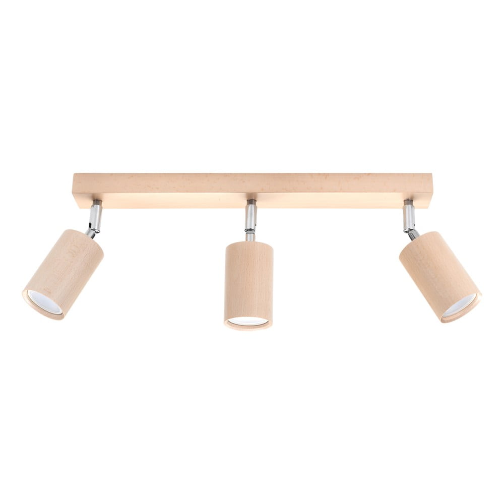 Drevené stropné svietidlo Sollux Ludwik