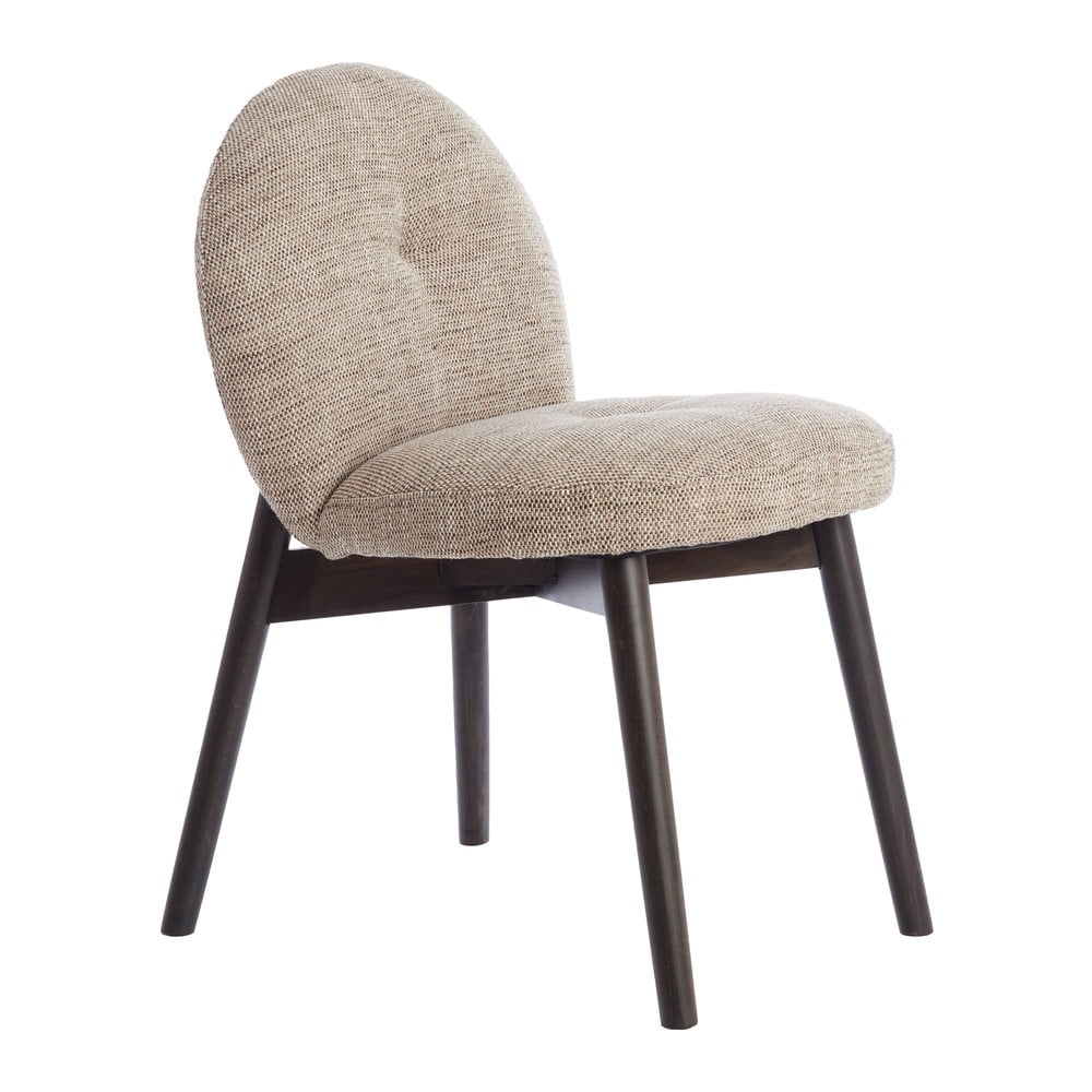 Béžové čalúnené jedálenské kreslá v súprave 2 ks Sinosa – Light & Living