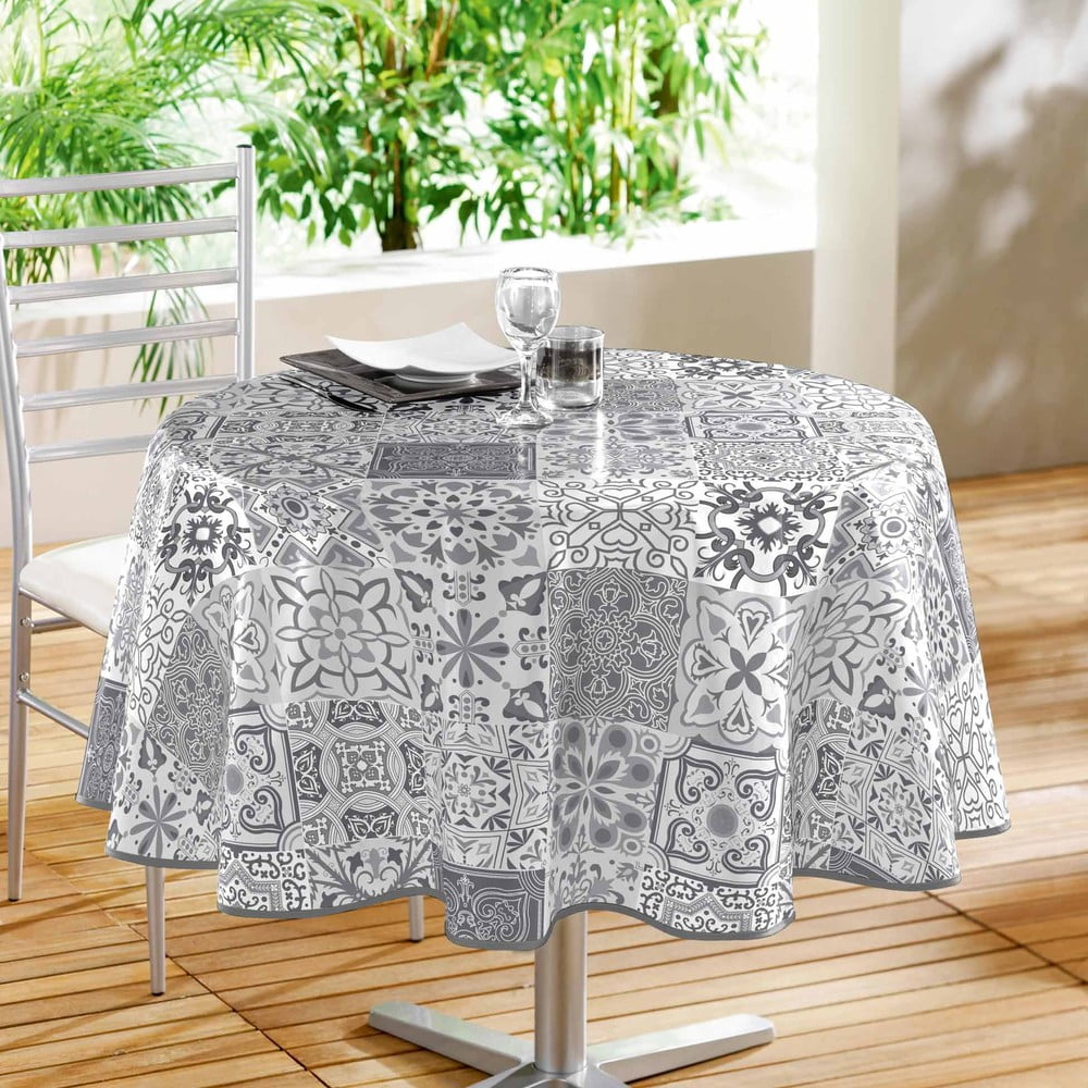 Umývateľný obrus z PVC ø 160 cm Persane – douceur d'intérieur