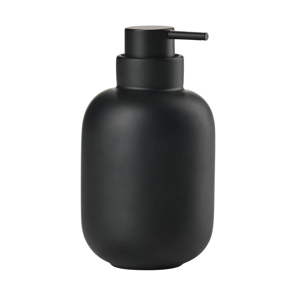 Čierny kameninový dávkovač mydla 300 ml Sensu – Zone