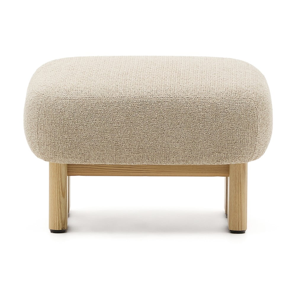 Béžová ženilková podnožka Nema – Kave Home