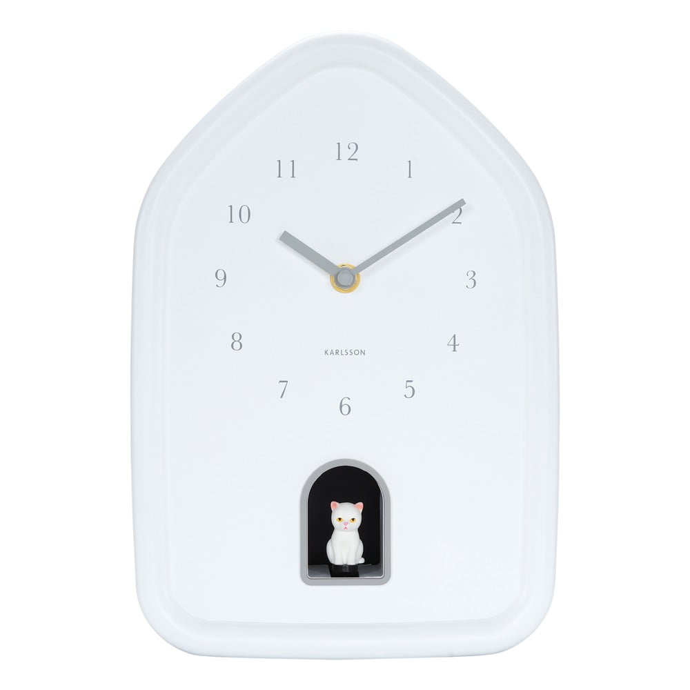 Nástenné hodiny Modern Kitty – Karlsson