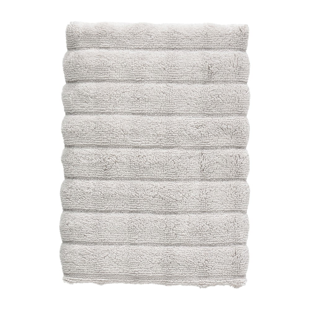 Svetlosivý froté bavlnený uterák 50x70 cm Inu – Zone