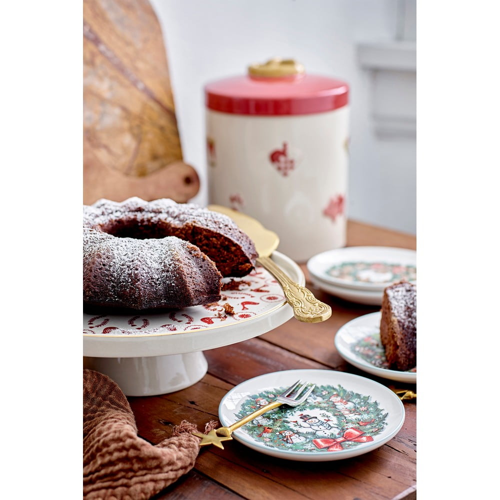 Dóza na pečivo z kameniny Yule – Bloomingville