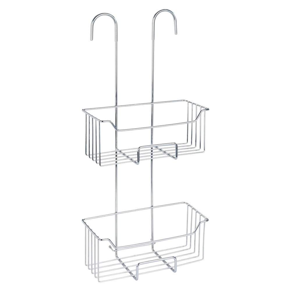 Závesná dvojposchodová kúpeľňová polička Wenko Milo