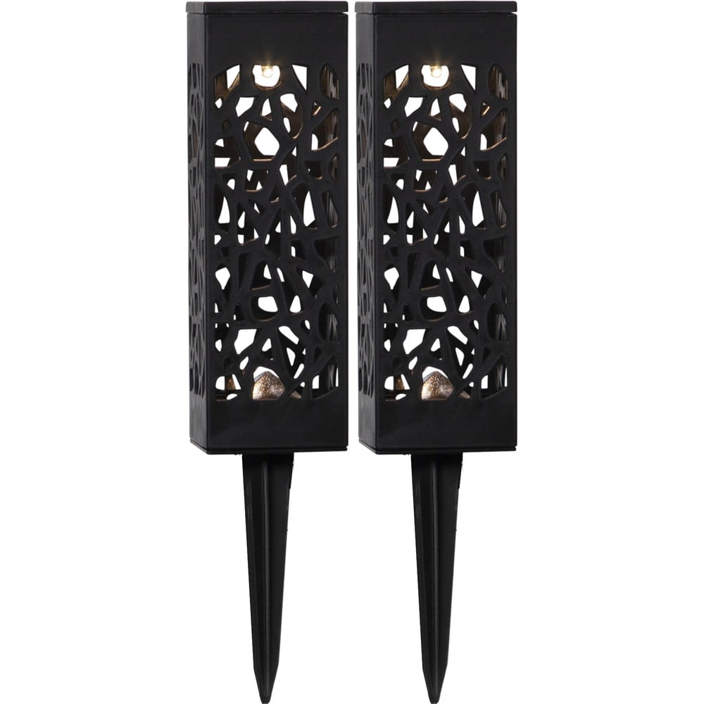 Súprava 2 vonkajších solárnych LED svietidiel Star Trading Izola