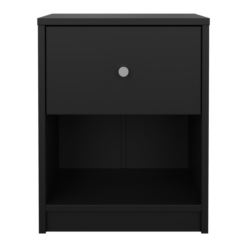 Čierny nočný stolík May – Tvilum