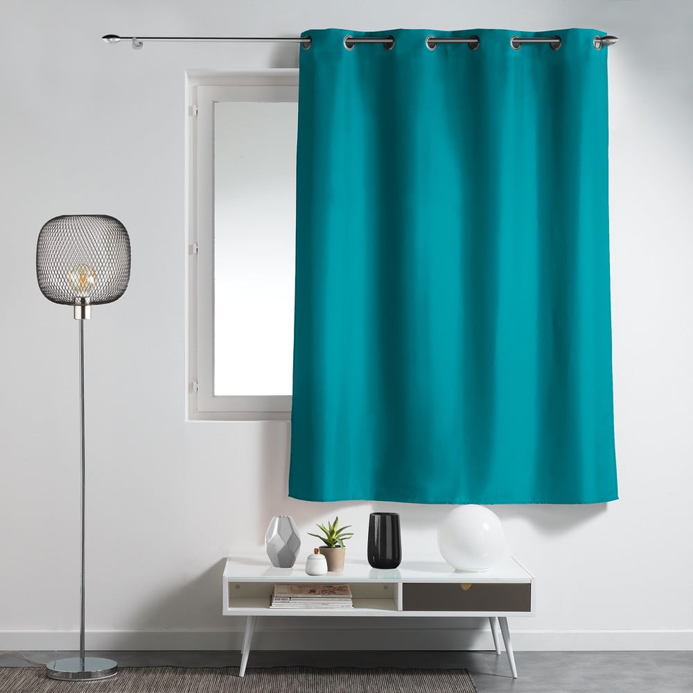 Modrý záves 140x180 cm Essentiel – douceur d'intérieur