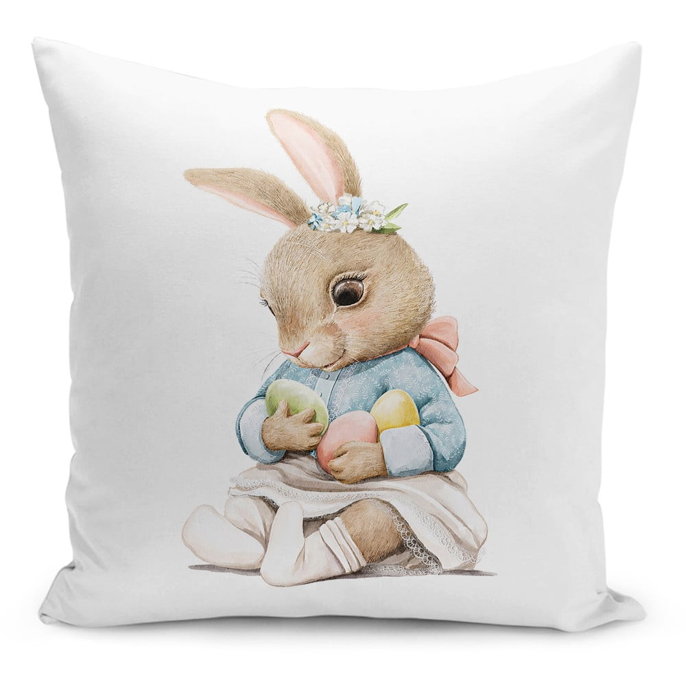 Obliečka na vankúš s veľkonočným motívom 43x43 cm – Mila Home