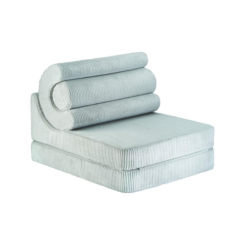 Menčestrové detské kresielko v mentolovej farbe Flipster – Wigiwama