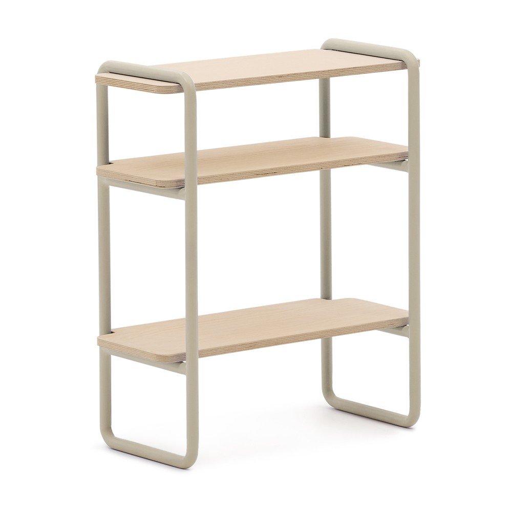 Béžová/v prírodnej farbe závesná detská knižnica v dekore jaseňa 60x70x28 cm Tinn – Kave Home