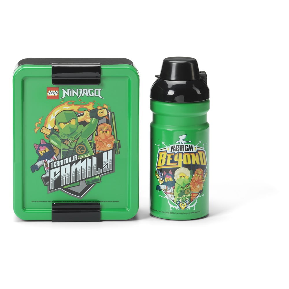 Detský desiatový box s fliaš Ninjago – LEGO®