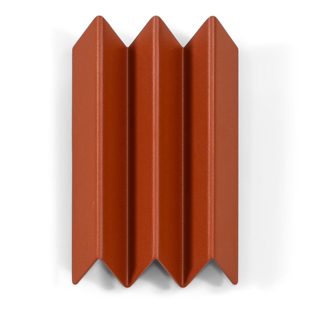 Kovový nástenný vešiak v terakotovej farbe 13 cm Sensu – Spinder Design