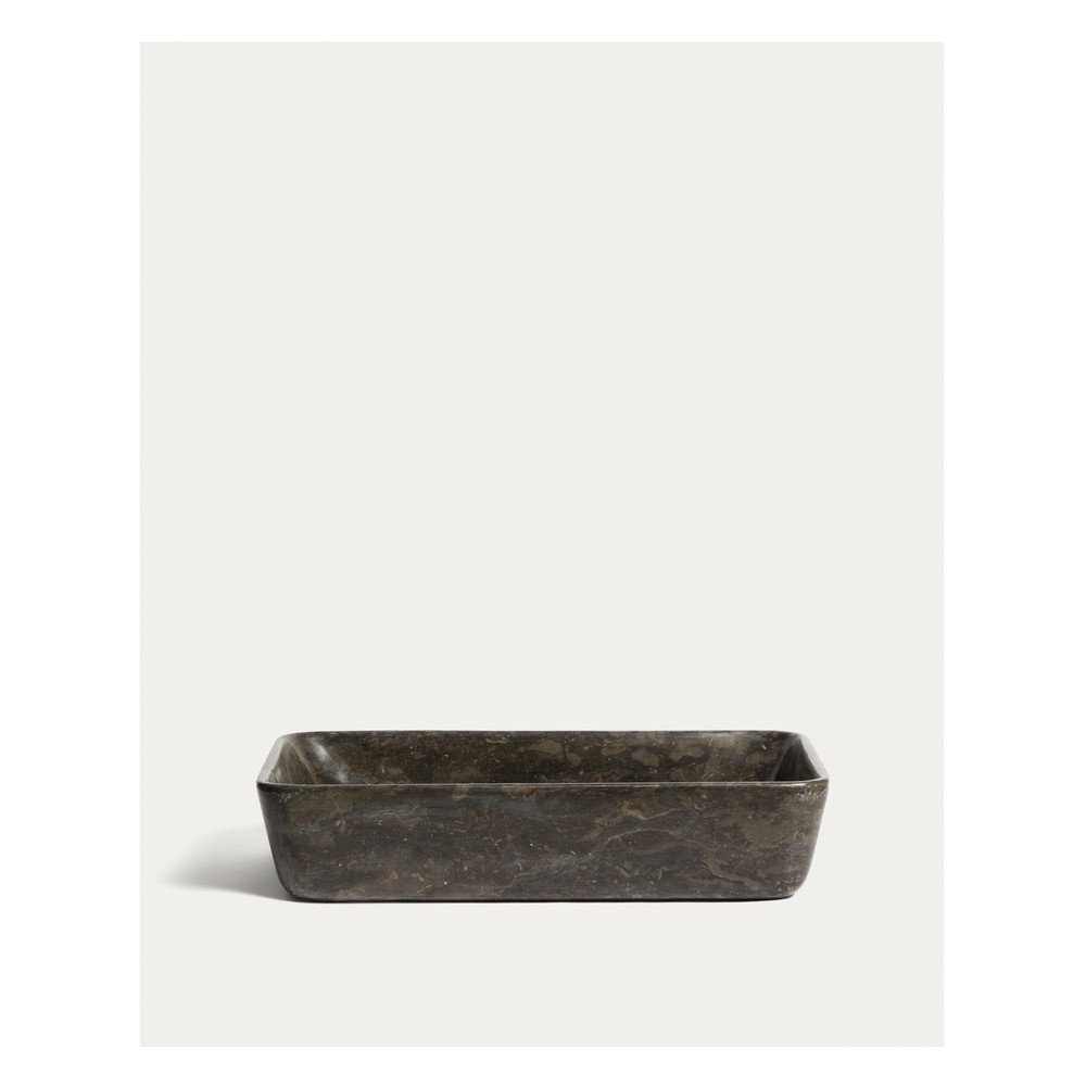 Sivé kamenné umývadlo 55x35 cm Darnen – Kave Home