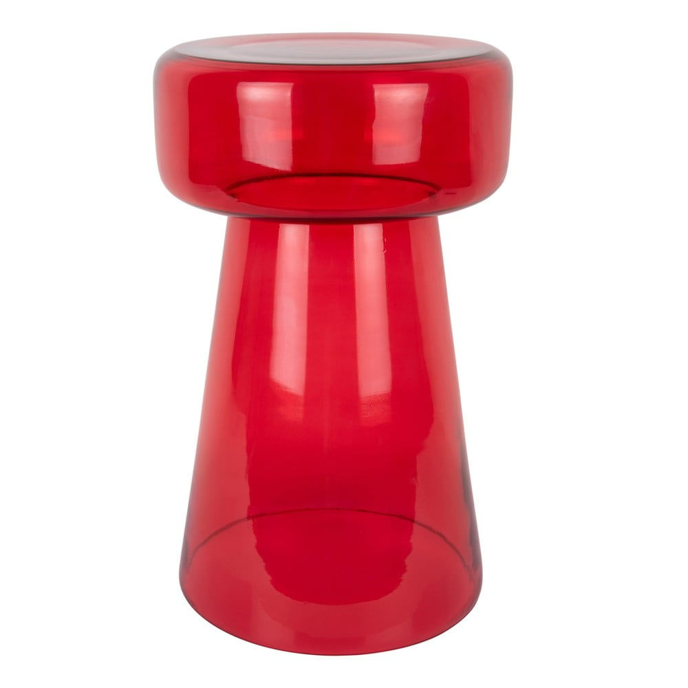 Sklenený okrúhly odkladací stolík ø 30 cm Corcho  – Leitmotiv