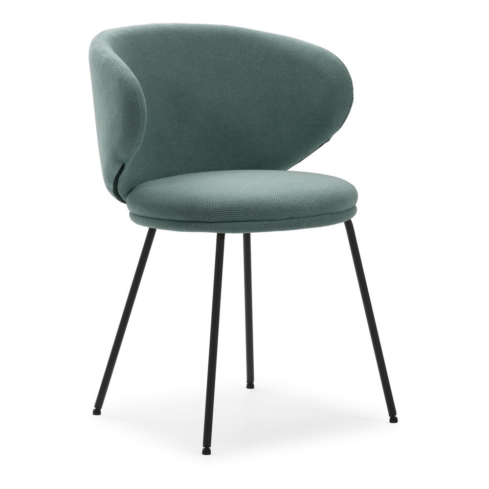 Zelené čalúnené jedálenské kreslá v súprave 2 ks Rush – Marckeric