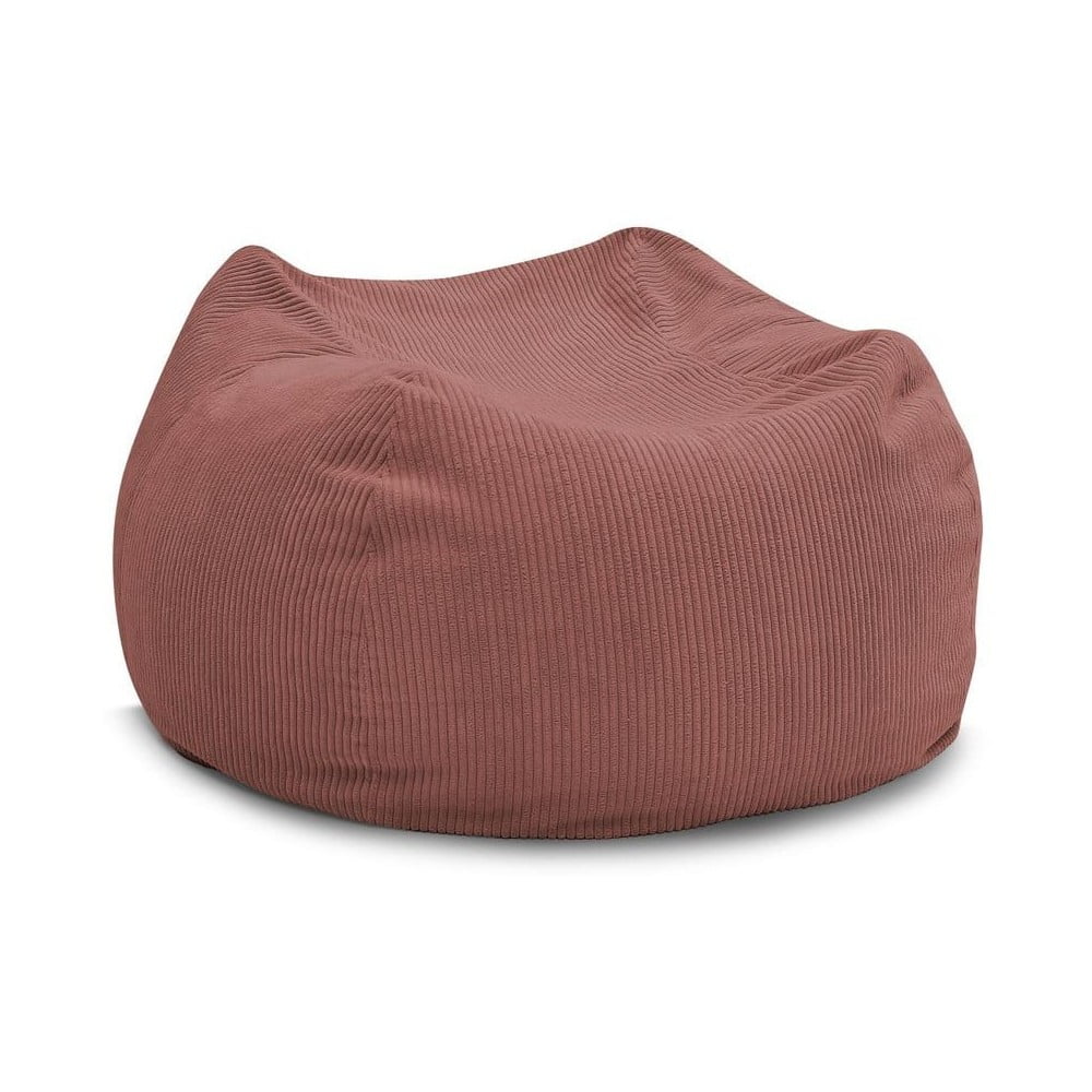 Svetloružový sedací vak Voltaire – Bobochic Paris