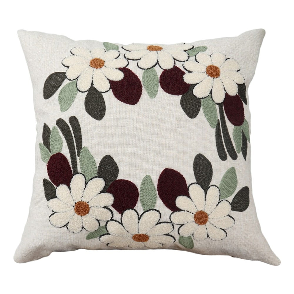 Ľanový dekoračný vankúš 43x43 cm Papatya – Mioli Decor