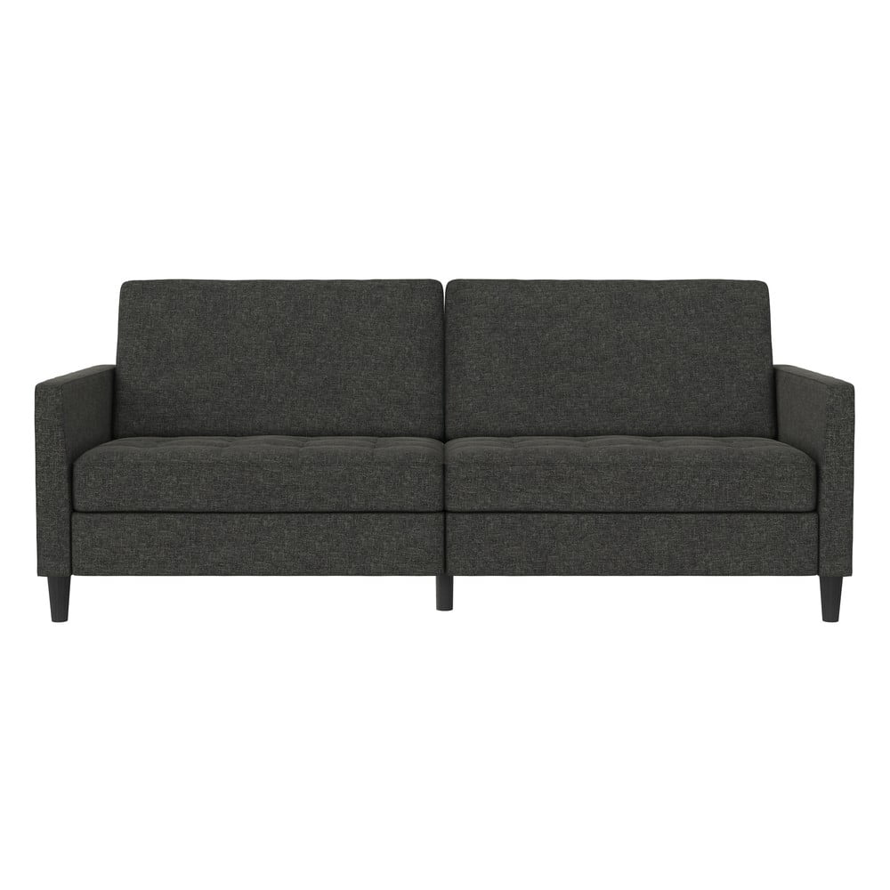 Tmavosivá zamatová pohovka 207 cm Presley – Støraa