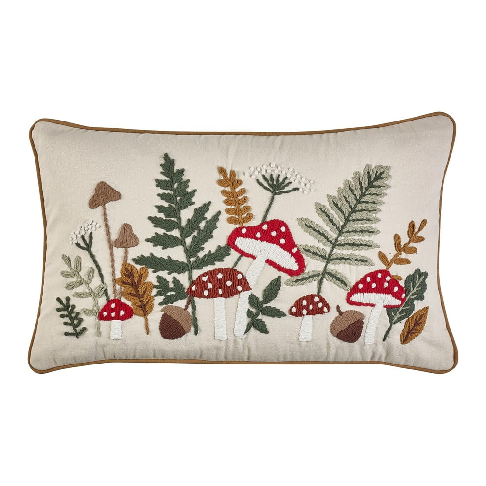 Bavlnený dekoračný vankúš 30x50 cm Embroidery Woodland – Catherine Lansfield