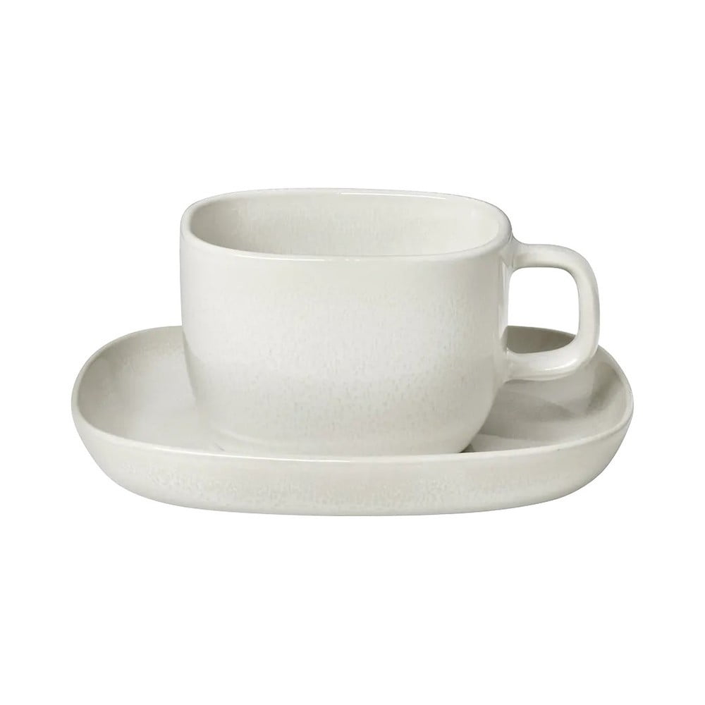 Krémovobiela kameninová šálka 200 ml Vahlo – Blomus