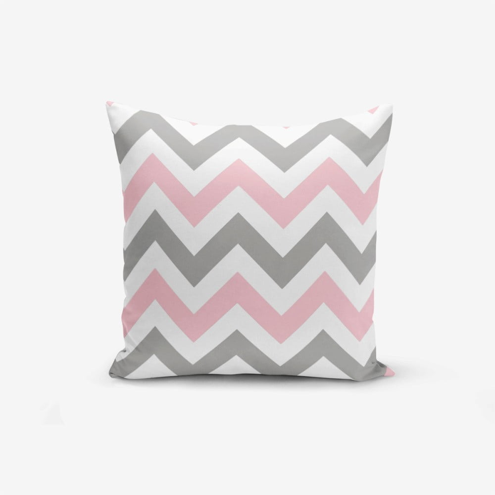 Obliečka na vankúš Minimalist Cushion Covers Zigzag Modern