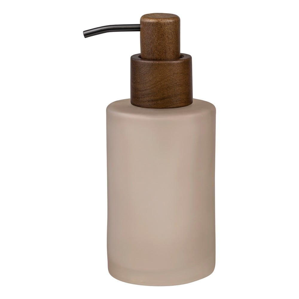 Béžový sklenený dávkovač mydla 280 ml Modest – Mette Ditmer Denmark