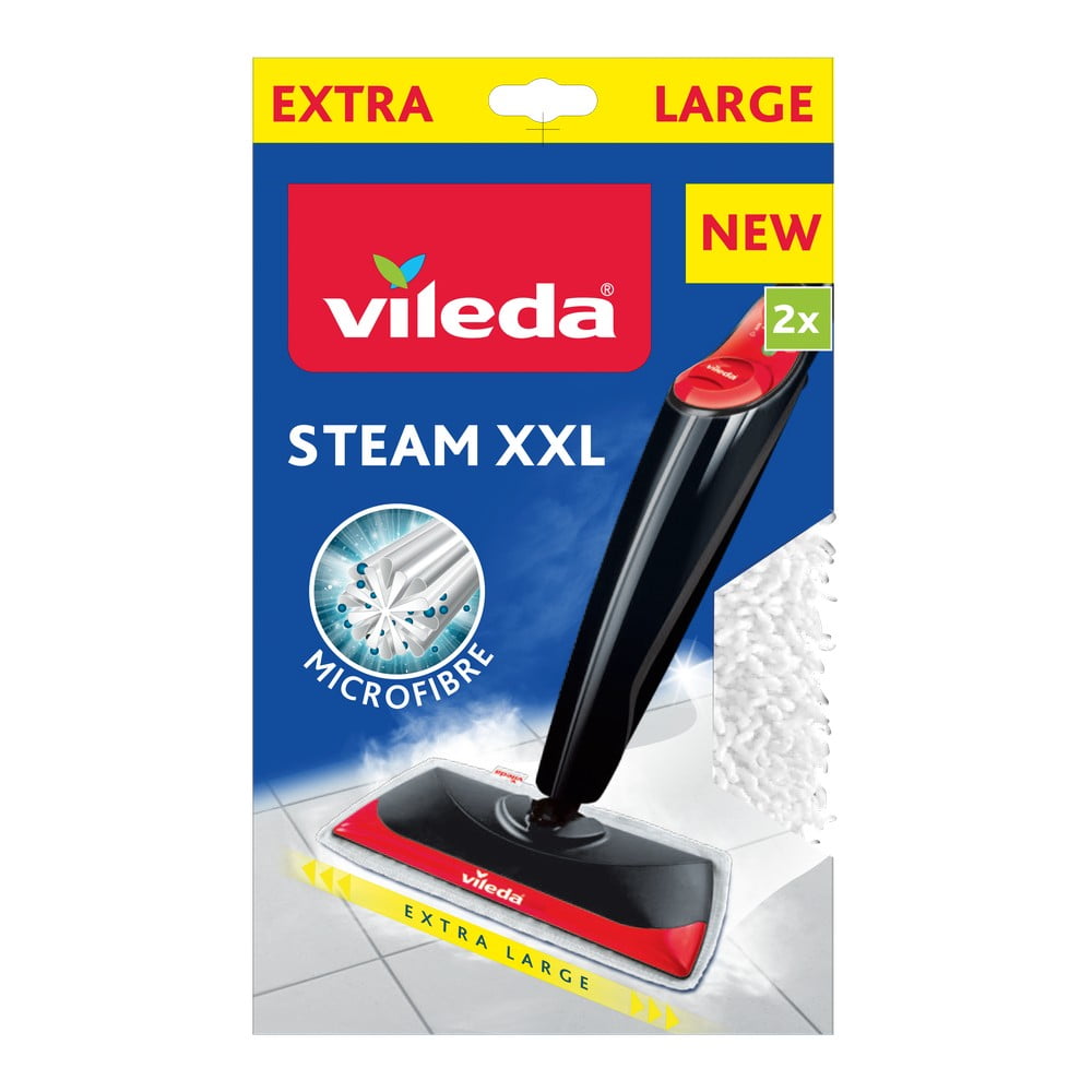 Náhradné návleky na mop v súprave 2 ks Steam Plus XXL – Vileda