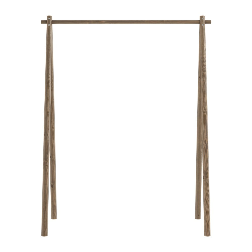 Hnedý stojan na oblečenie z borovicového dreva Hongi - Karup Design
