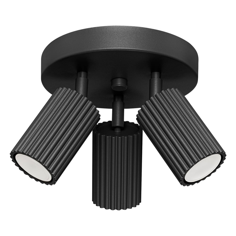 Čierne bodové svietidlo Gleam – Sollux