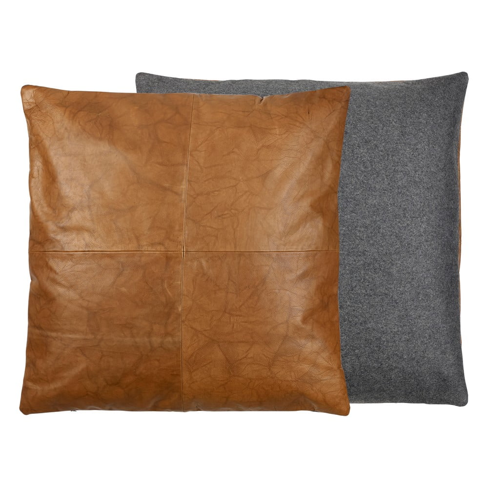 Kožený obojstranný vankúš Södahl Lodge