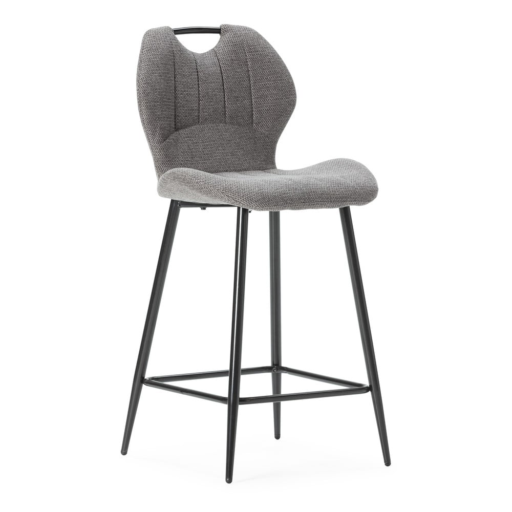 Sivé barové stoličky v súprave 2 ks (výška sedadla 65 cm) Muli – Marckeric
