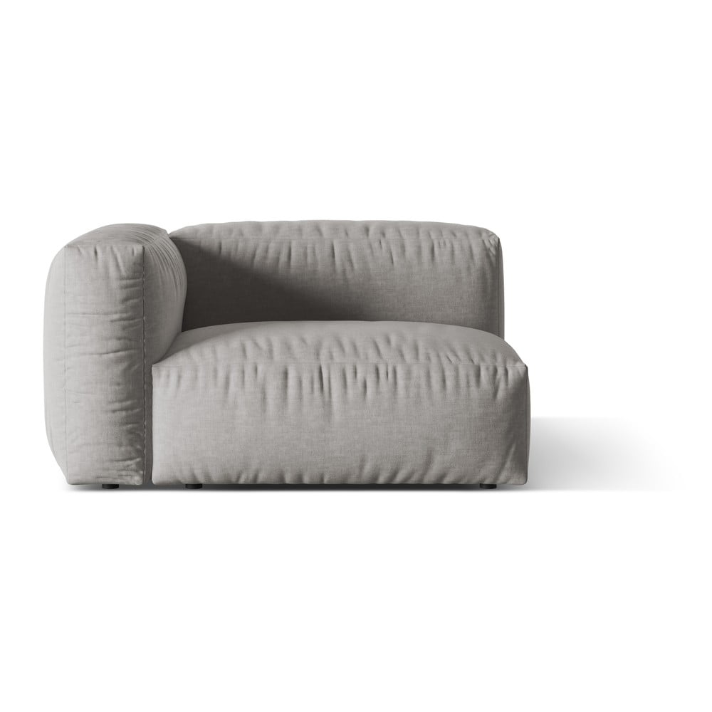 Svetlosivý modul pohovky (ľavý roh) Martina – Micadoni Home