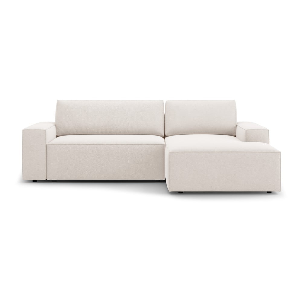 Béžová rozkladacia rohová pohovka (pravý roh) Jodie – Micadoni Home