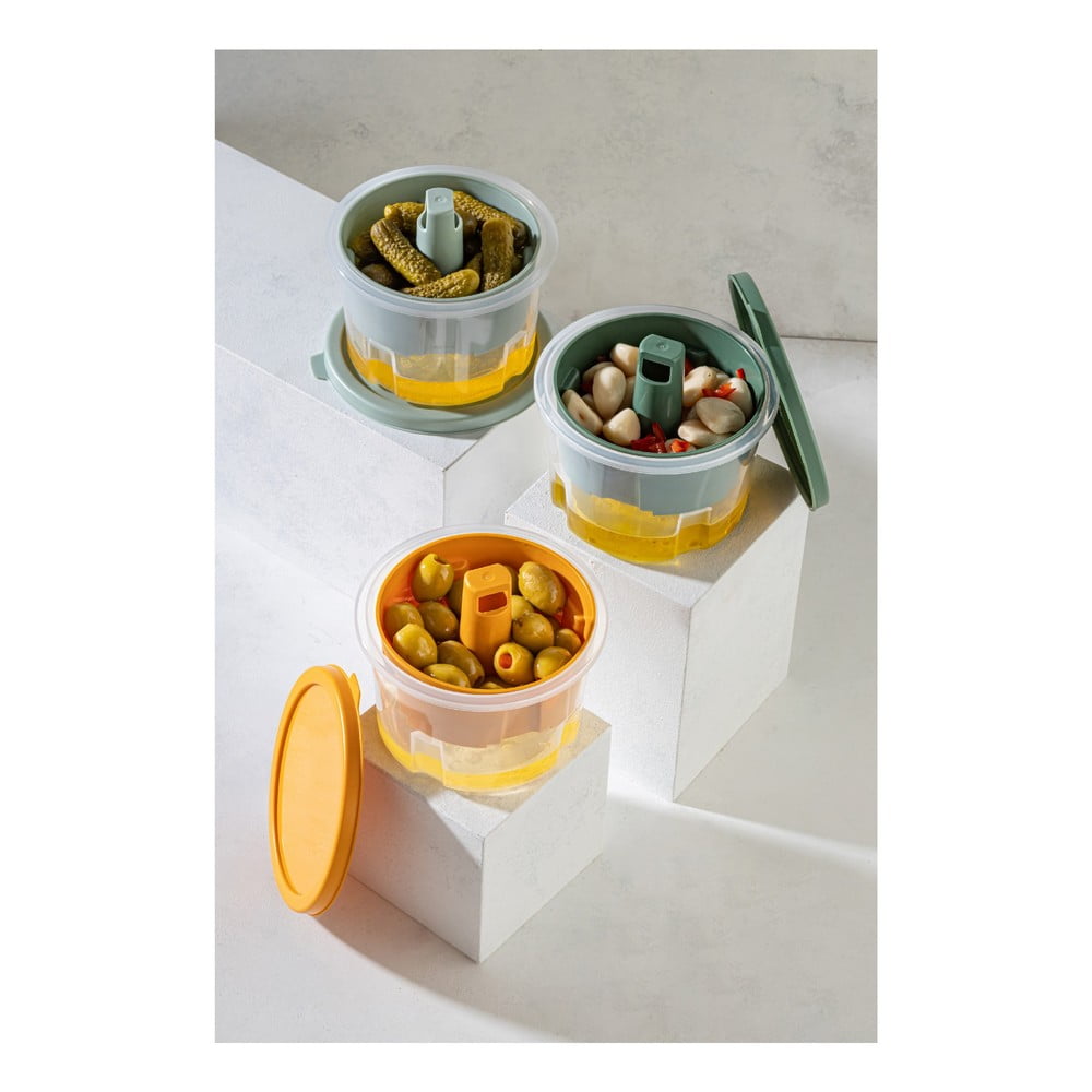 Potravinové škatuľky v súprave 3 ks – Hermia