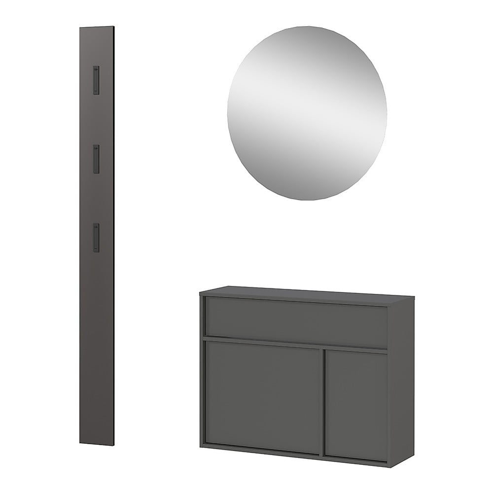 Antracitová predsieňová zostava Ameca 2.0 – Germania